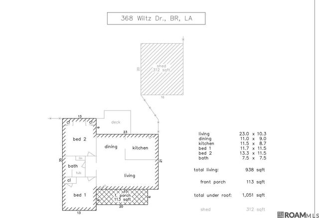 368 Wiltz Dr, Baton Rouge, LA 70806