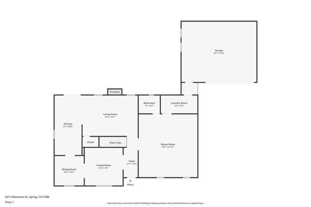 6211 Allentown Drive, Spring, TX 77389