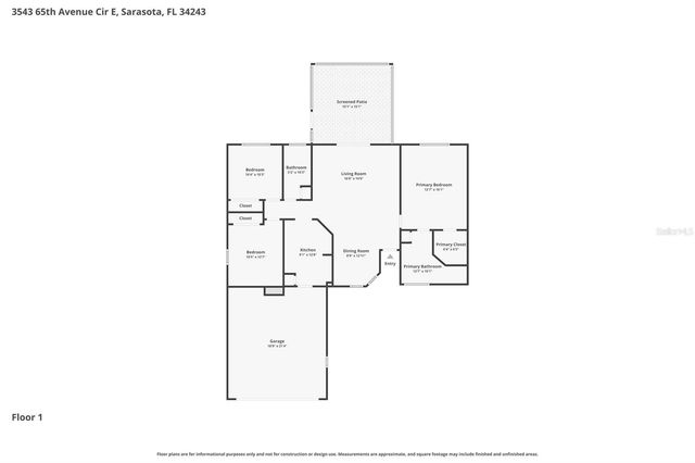 3543 65TH AVENUE CIRCLE E, Sarasota, FL 34243