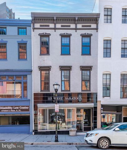115 W SARATOGA ST, Baltimore, MD 21201