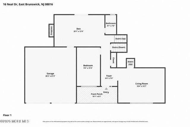 16 Neal Drive, East Brunswick, NJ 08816
