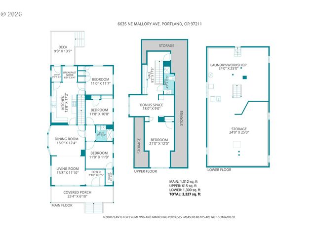 6635 Ne MALLORY Ave, Portland, OR 97211