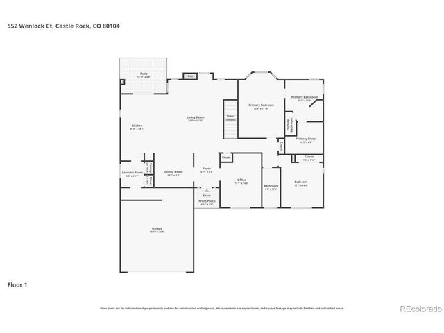552 Wenlock Ct, Castle Rock, CO 80104