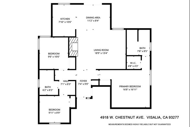 4918 W Chestnut Avenue, Visalia, CA 93277