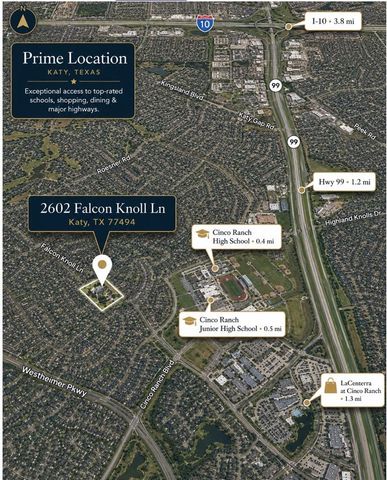 2602 Falcon Knoll Lane, Katy, TX 77494