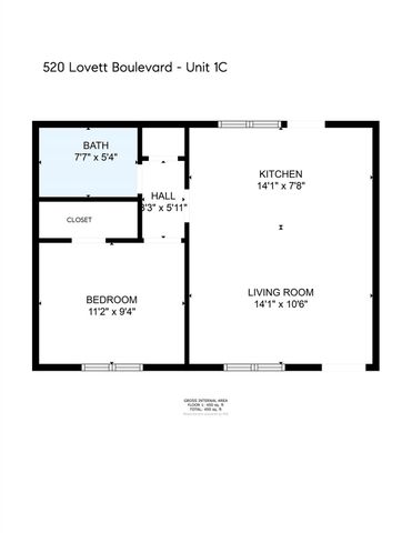 520 Lovett Boulevard 1C, Houston, TX 77006