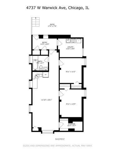 4737 W Warwick Avenue, Chicago, IL 60641