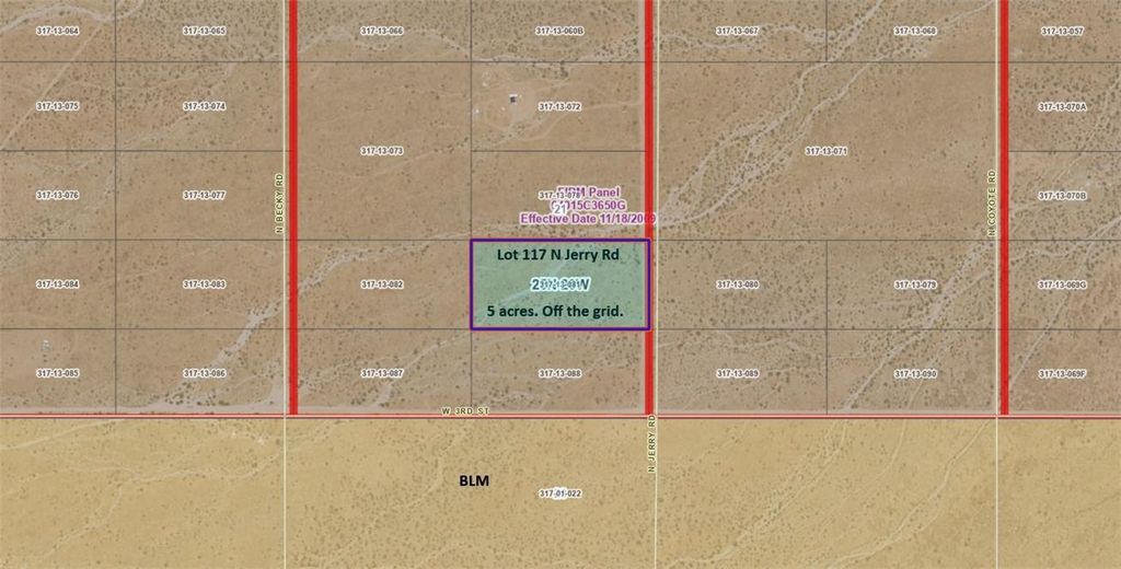 Lot 117 N Jerry Road, Dolan Springs, AZ 86441