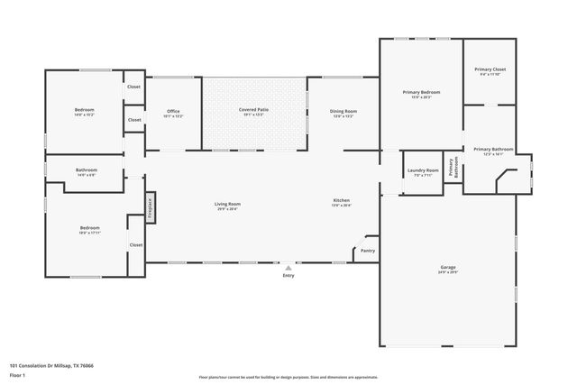 101 Consolation Drive, Millsap, TX 76066