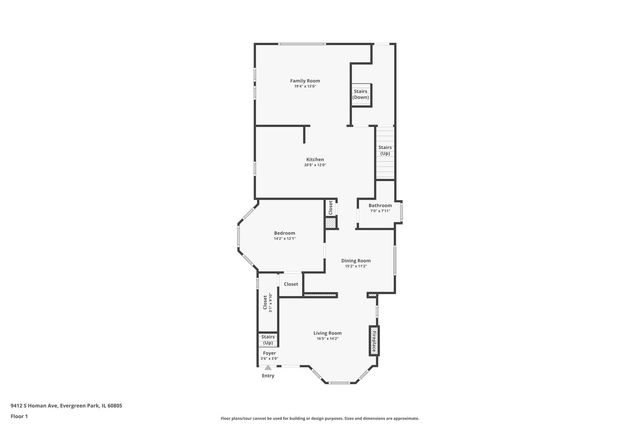 9412 S Homan Avenue, Evergreen Park, IL 60805