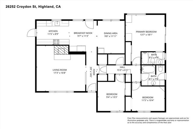 26252 Croydon St, Highland, CA 92346
