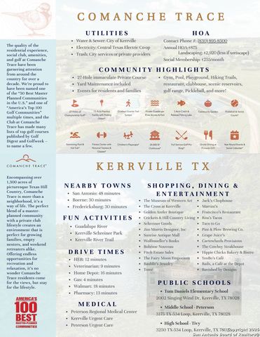 2053 Toscano Way, Kerrville, TX 78028