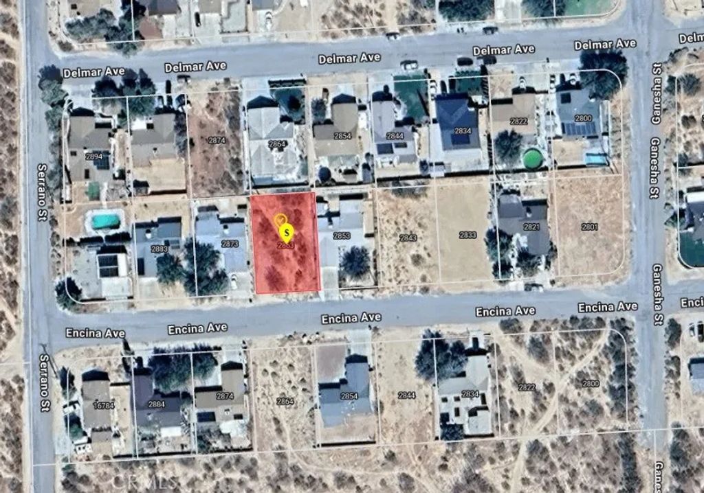 2863 Encina, Mojave, CA 93501