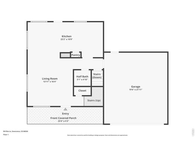99 Pike Ln, Severance, CO 80550
