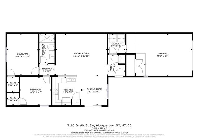 3105 Erratic Street SW, Albuquerque, NM 87121