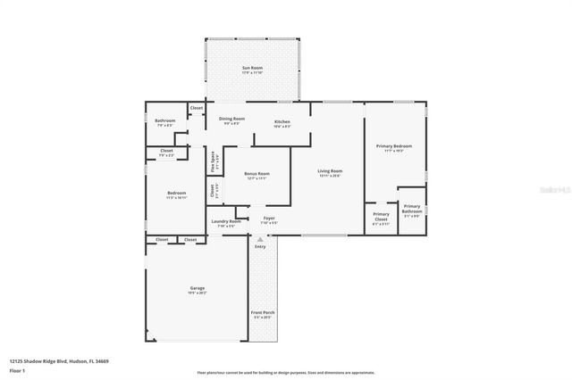 12125 SHADOW RIDGE BOULEVARD, Hudson, FL 34669