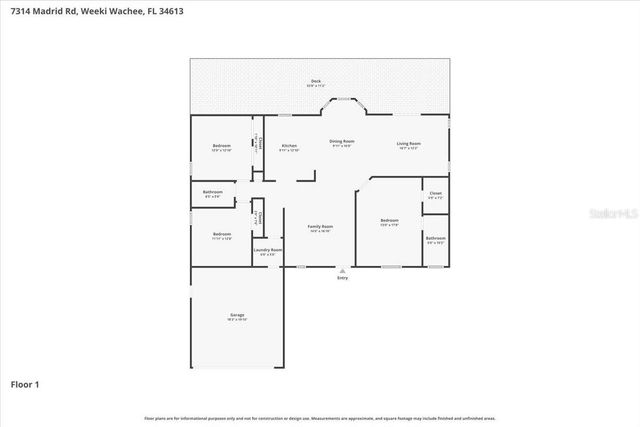 7314 MADRID ROAD, Weeki Wachee, FL 34613