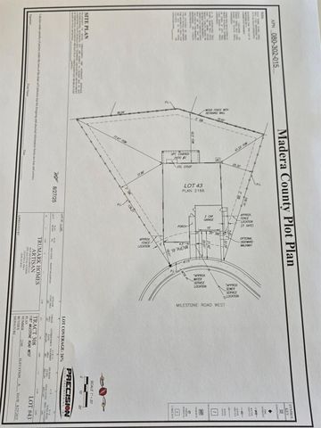 1187 Milestone Road W, Madera, CA 93636