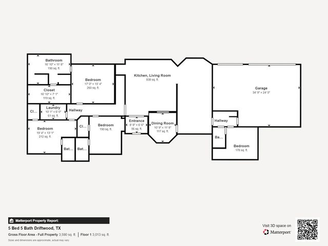 2516 La Ventana PKWY, Driftwood, TX 78619