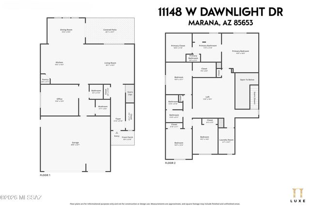 11148 W Dawnlight Drive, Marana, AZ 85653