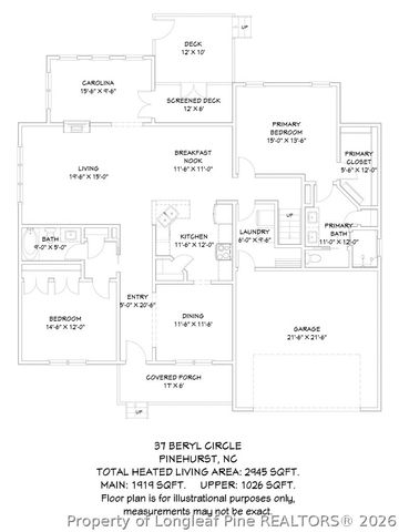 37 Beryl Circle, Pinehurst, NC 28374