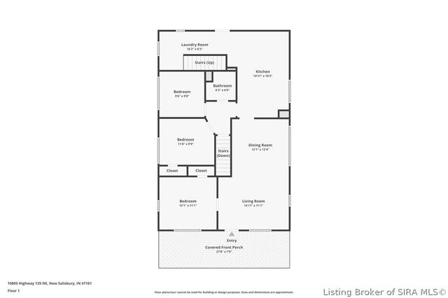 10805 Highway 135 NE, New Salisbury, IN 47161