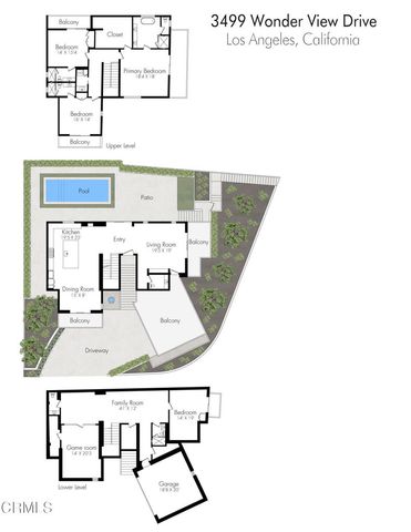 3499 Wonder View Drive, Los Angeles, CA 90068