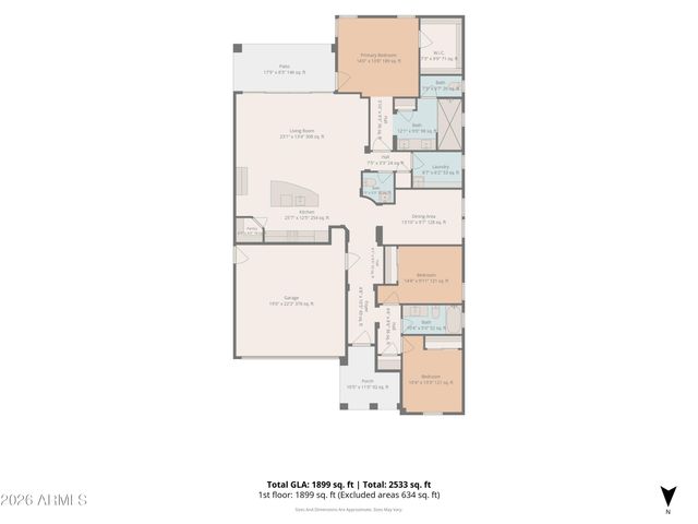 4309 E BETHENA Street, Gilbert, AZ 85295