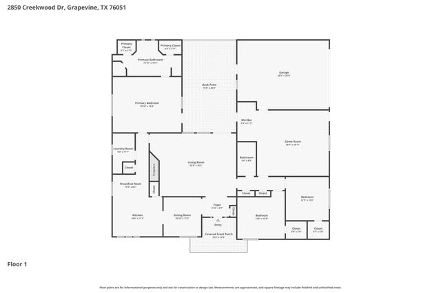 2850 Creekwood Drive, Grapevine, TX 76051