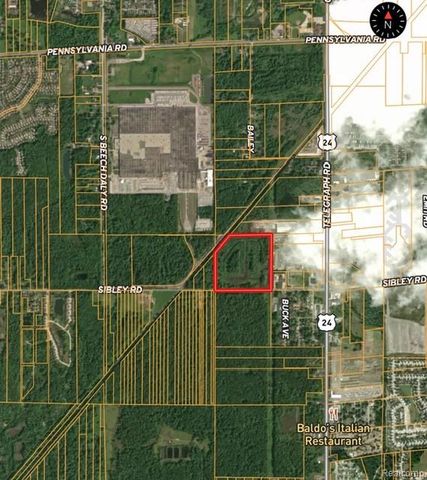 VL Sibley Road, Brownstown Charter Township, MI 48174