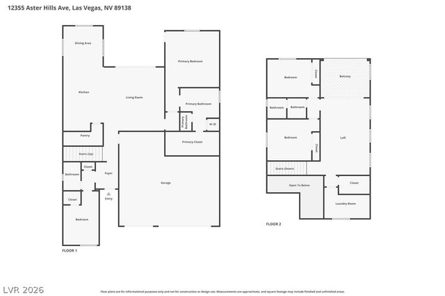 12355 Aster Hills Avenue, Las Vegas, NV 89138