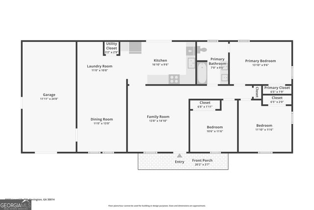 8165 Laurel Drive SW, Covington, GA 30014