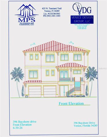 396 BAYSHORE DRIVE, Venice, FL 34285