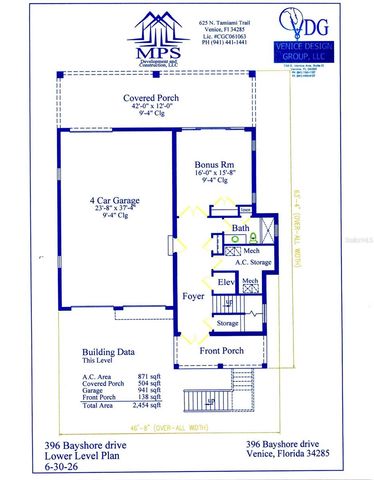 396 BAYSHORE DRIVE, Venice, FL 34285