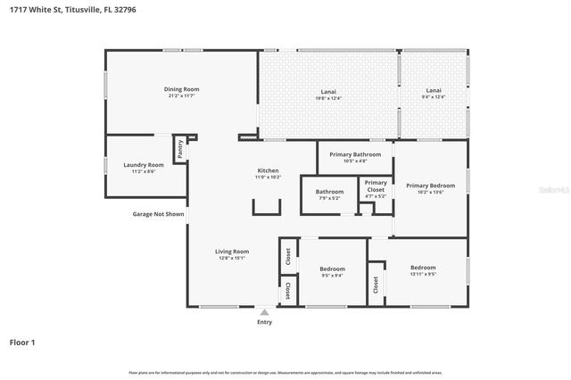 1717 WHITE STREET, Titusville, FL 32796