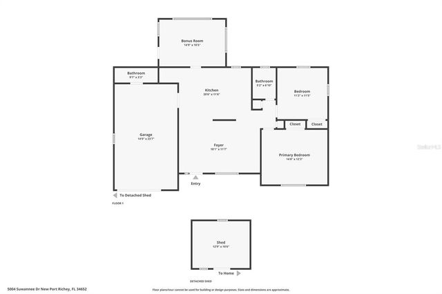 5004 SUWANNEE DRIVE, New Port Richey, FL 34652