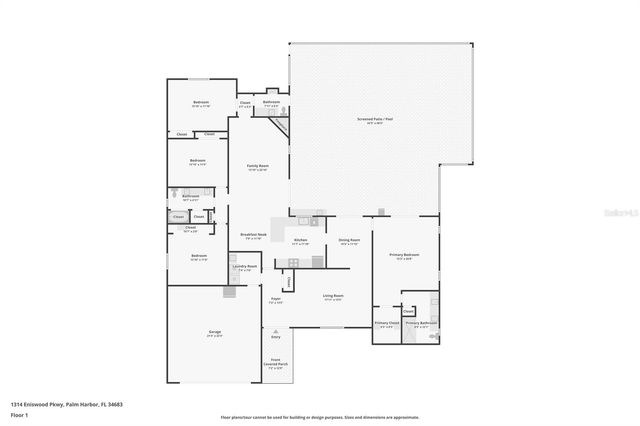 1314 ENISWOOD PARKWAY, Palm Harbor, FL 34683