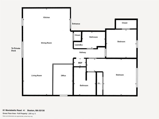 61 Montebello 5, Boston, MA 02130