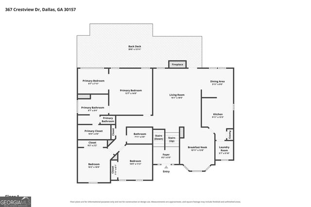 367 Crestview Drive, Dallas, GA 30157