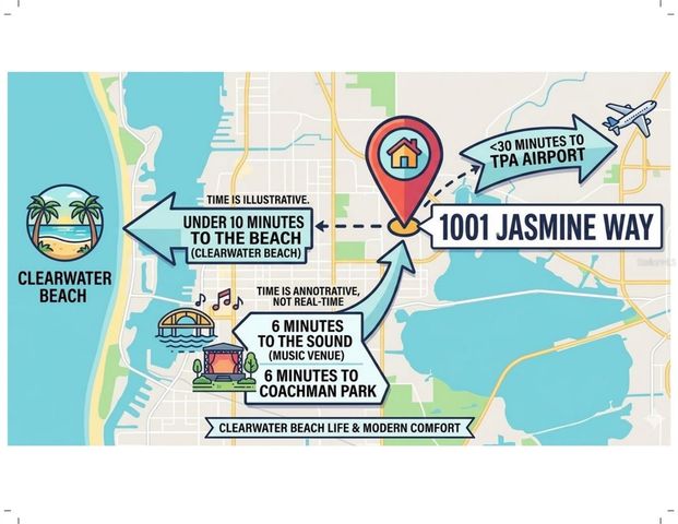 1001 JASMINE WAY, Clearwater, FL 33756