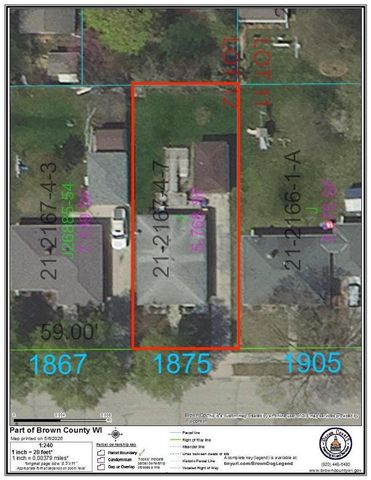1875 SMITH STREET, Green Bay, WI 54302