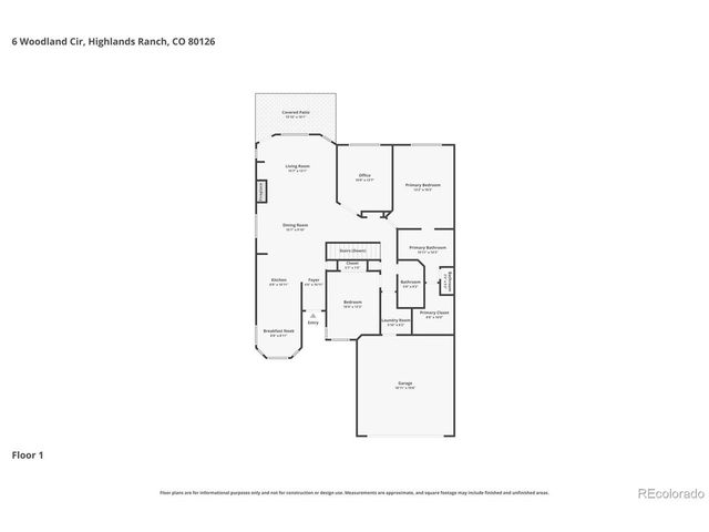 6 Woodland Cir, Highlands Ranch, CO 80126