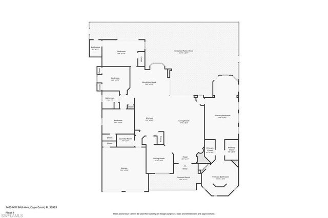 1405 NW 34th AVE, Cape Coral, FL 33993