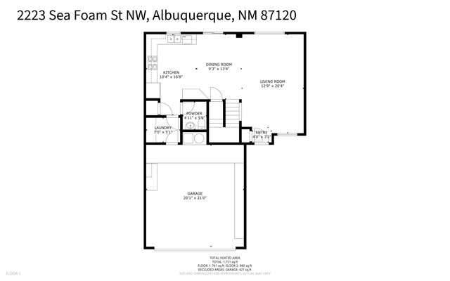 2223 Sea Foam Street NW, Albuquerque, NM 87120