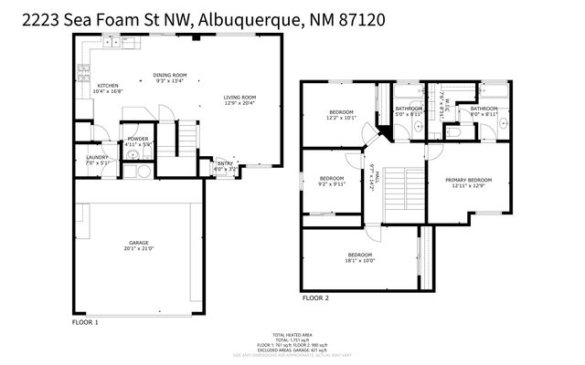2223 Sea Foam Street NW, Albuquerque, NM 87120