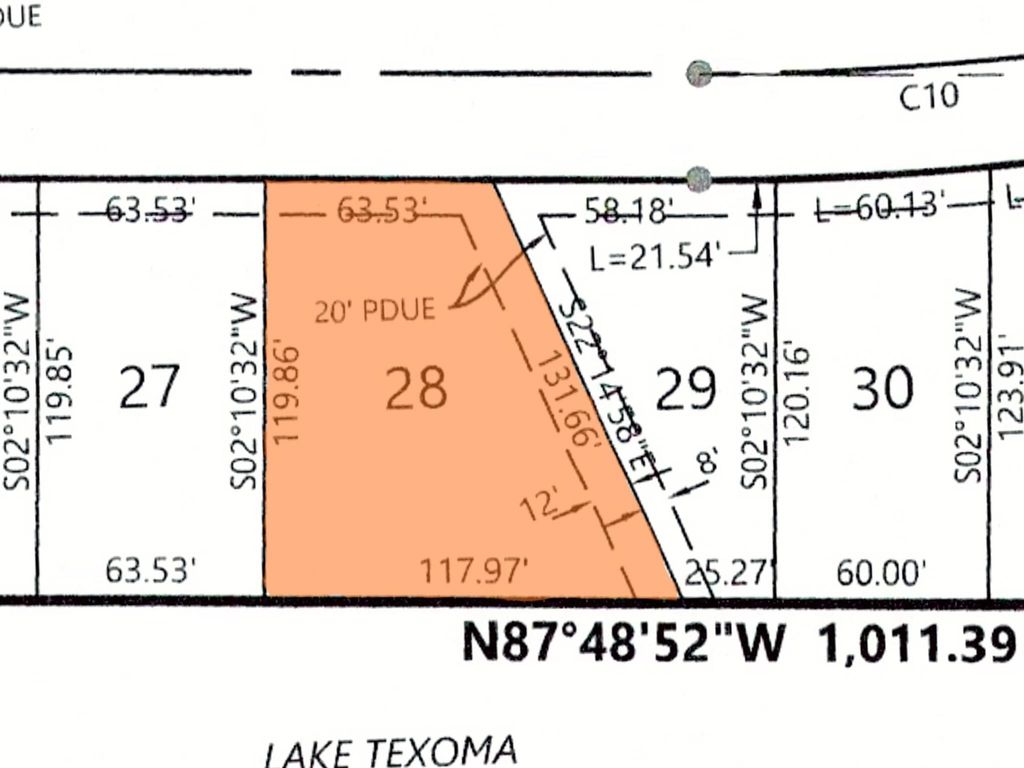 Lot 28 Reflection Bay Boulevard, Gordonville, TX 76245