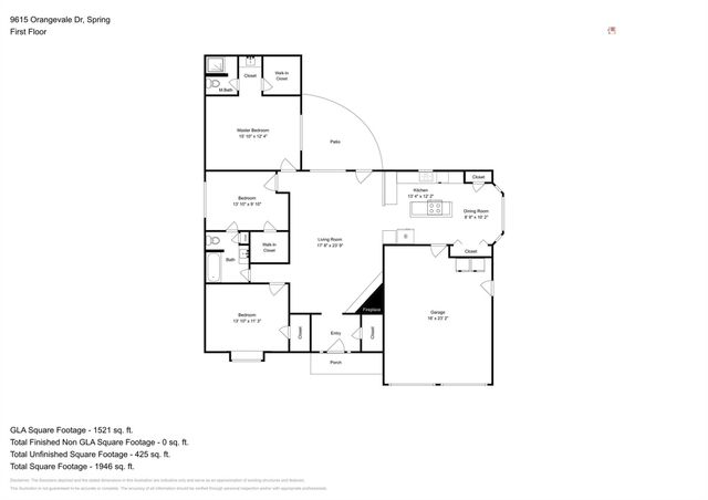 9615 Orangevale Drive, Spring, TX 77379