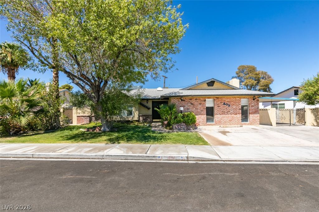 409 Estella Avenue, Las Vegas, NV 89107 — exterior