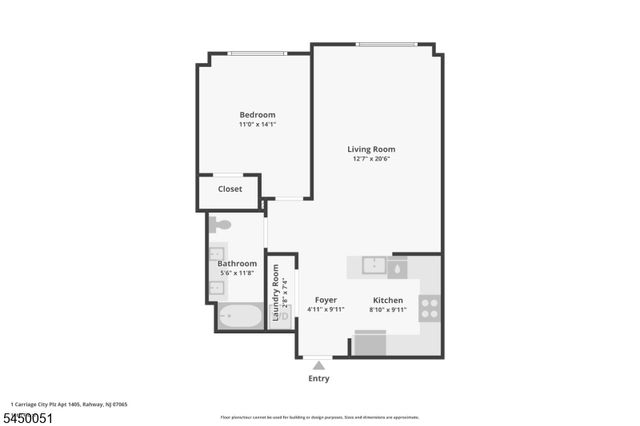 1 Carriage City Plz 1405, Rahway City, NJ 07065