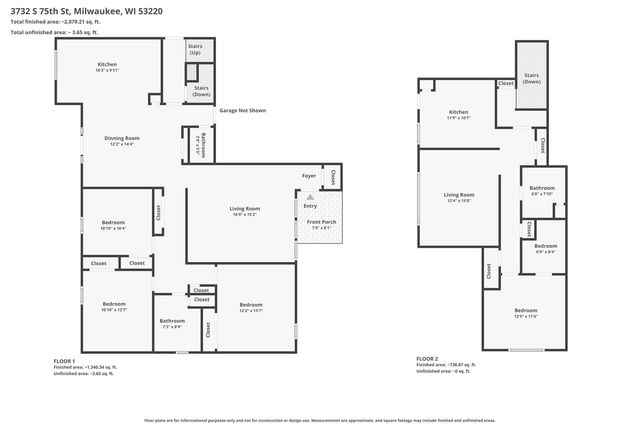 3732 S 75th STREET, Milwaukee, WI 53220